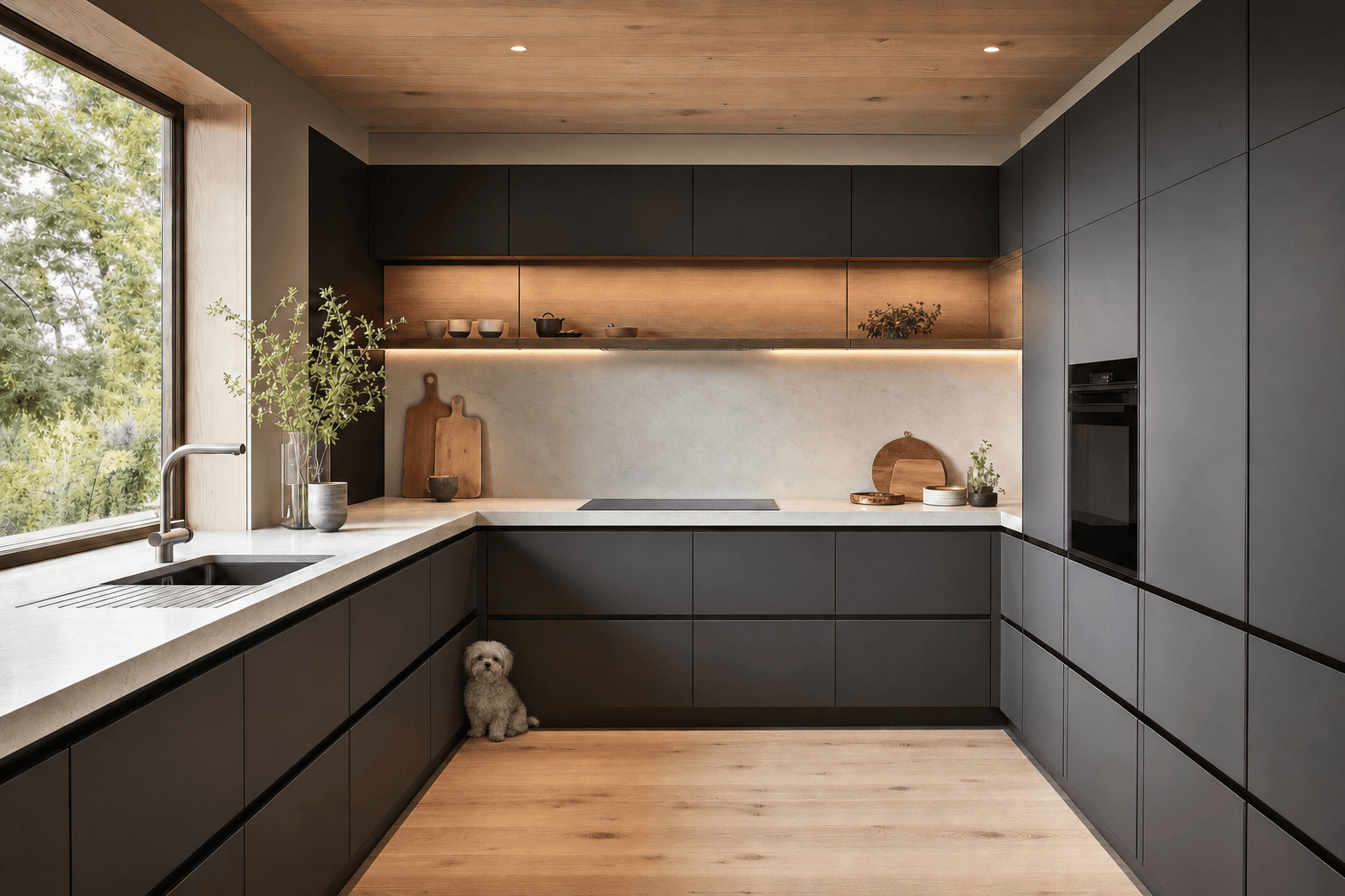 Cuisine Contino en implantation en u.